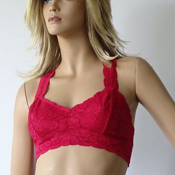 Free People Galloon Lace Racerback Bralette NWT - Picture 1 of 4